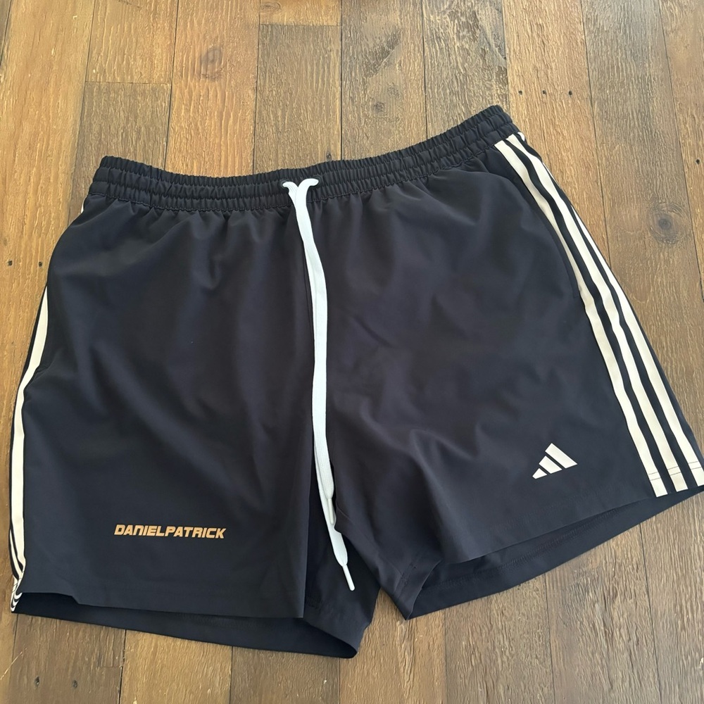 Black adidas shorts